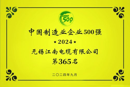 中國制造業企業企業500強